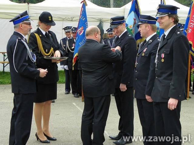 Gminny Dzien Strazaka 2013, 95 lat OSP Zawoja Centrum